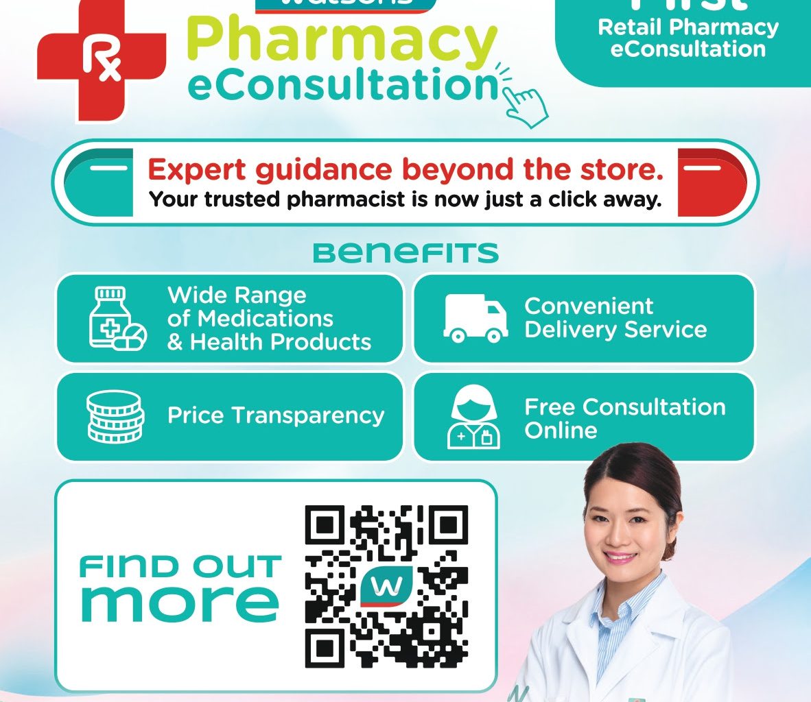 Watsons Launches Singapore’s First Retail Pharmacy eConsultation Service, Bringing Expert Healthcare Advice to Your Fingertips - Alvinology