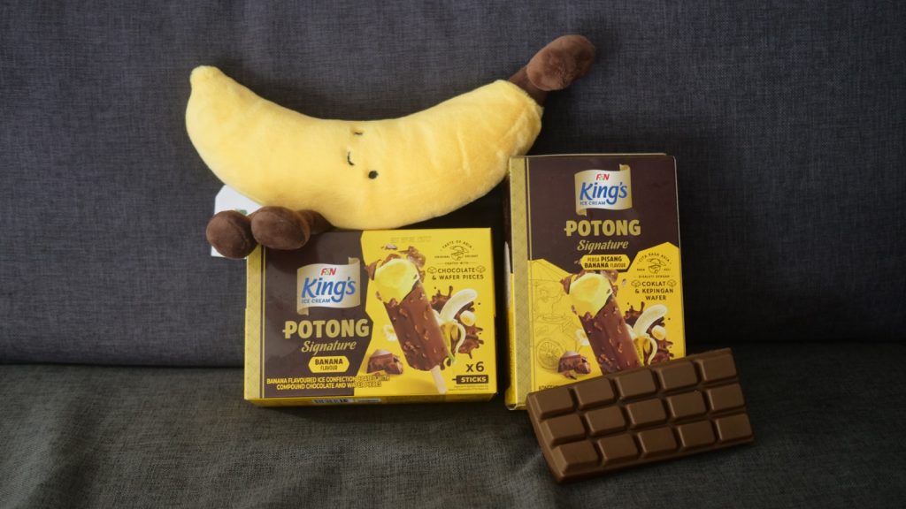 F&N King’s Potong Levels Up with First-Ever Atas Chocolate Coated Banana Ice Cream - Alvinology