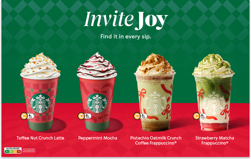 Go All In on Joy: Starbucks Unwraps a Festive Wonderland This Holiday Season - Alvinology