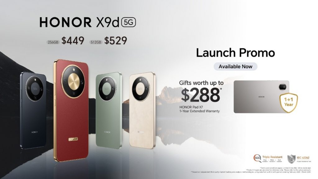 HONOR X9d Smashes Sales Records in Singapore: 5x More Units Sold Than Its Predecessor - Alvinology