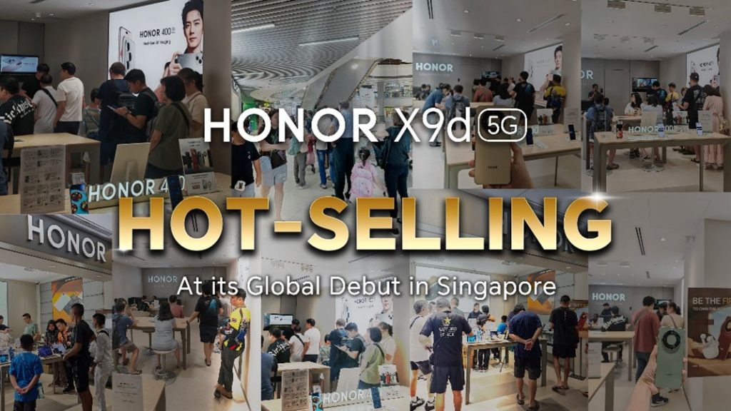 HONOR X9d Smashes Sales Records in Singapore: 5x More Units Sold Than Its Predecessor - Alvinology