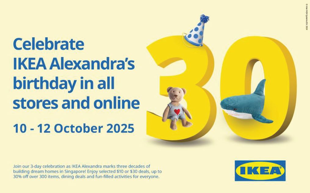 IKEA Singapore Marks Double Celebration: 30 Years of IKEA Alexandra and a Bright Deepavali with AROMATISK - Alvinology