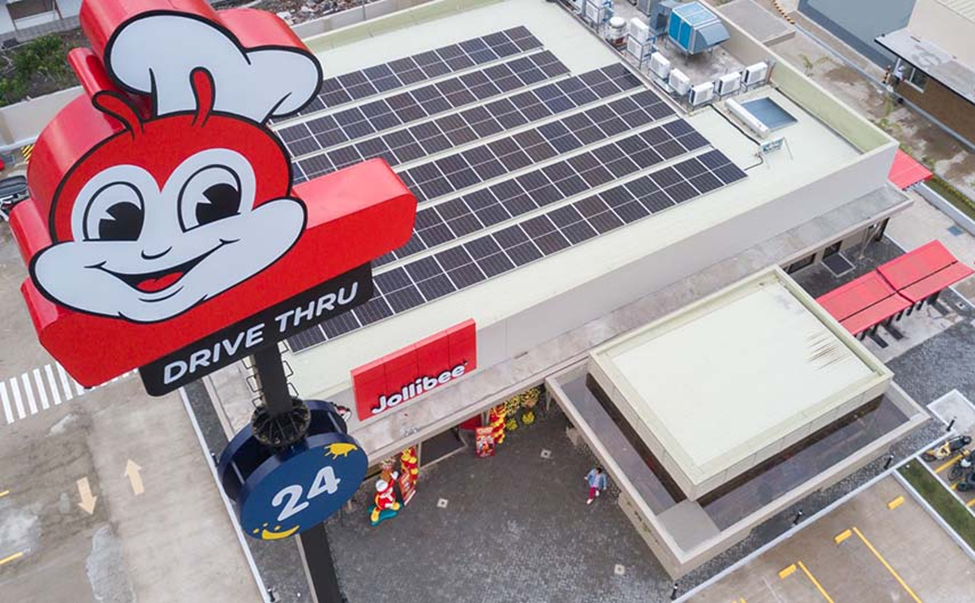 Jollibee Group Named Among Top Global Restaurant Brands for Sustainability Perception Value Jollibee Group advocates for the use of clean energy not only in its own Manufacturing and Logistics facilities but also in its brand stores.