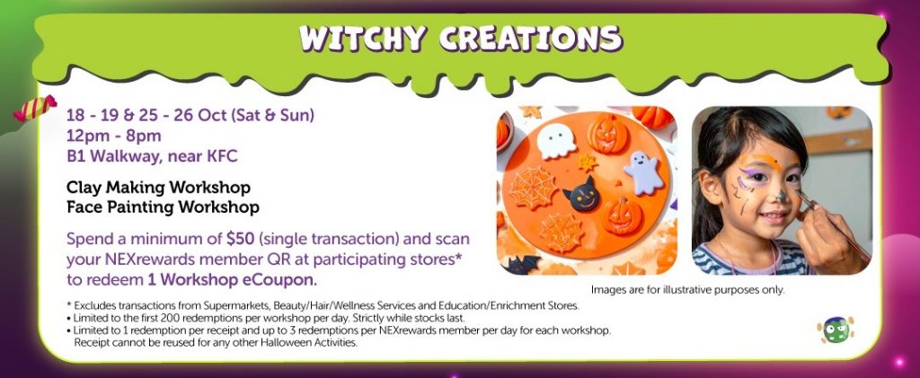Spells, Thrills & Chills: A Wickedly Fun Halloween at NEX - Alvinology