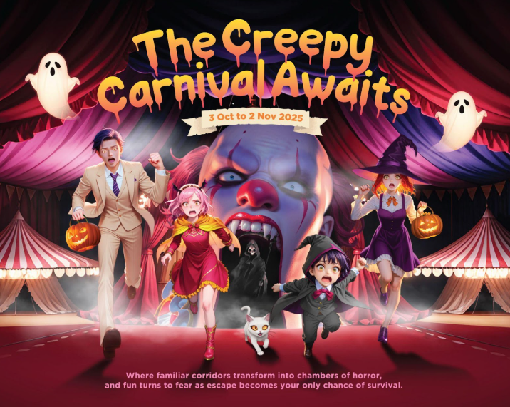 A Spooktacular October Awaits at Great World, Pasir Ris Mall, The Seletar Mall, and Tanglin Mall - Alvinology
