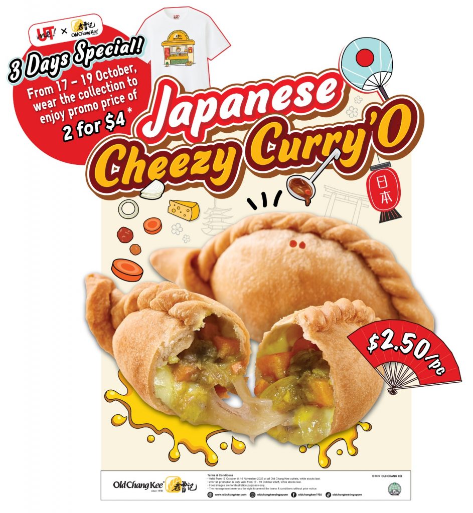Old Chang Kee Launches Japanese Cheezy Curry’O: A Fusion of Heritage and Indulgence - Alvinology