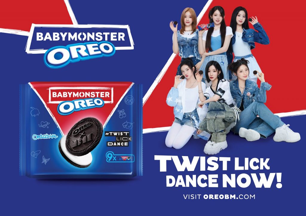 OREO x BABYMONSTER Drop Limited-Edition Red Cookie With Dance Challenge and Fan Exclusives - Alvinology