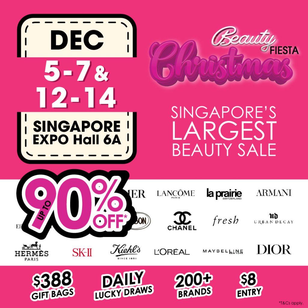 Beauty Fiesta 2025 Returns With Its First-Ever Christmas Edition, Bringing Festive Deals Up to 90% Off - Alvinology