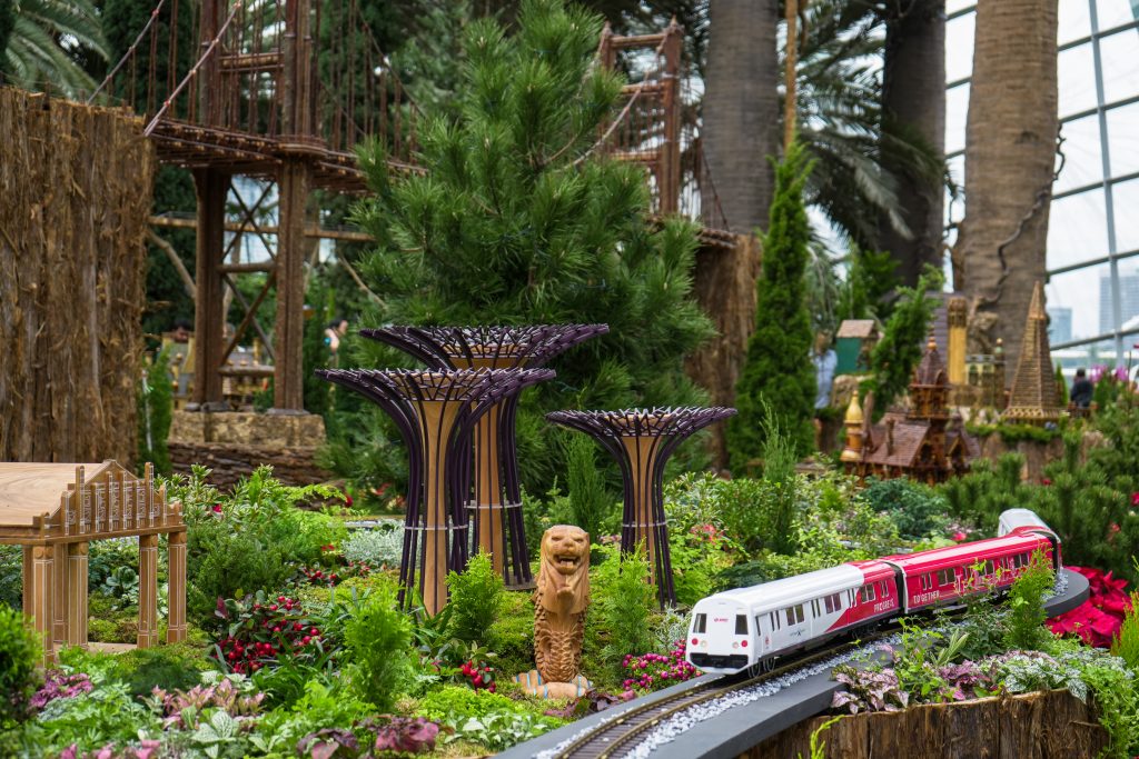 Choo-Choo Into the Festive Season at Gardens by the Bay's Whimsical Christmas Train Show - Alvinology