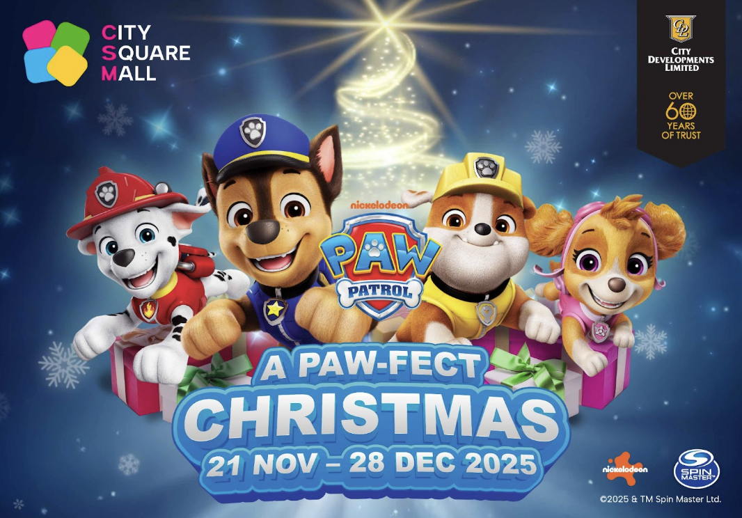 City Square Mall Celebrates a PAW-fect Christmas with PAW Patrol This Festive Season - Alvinology