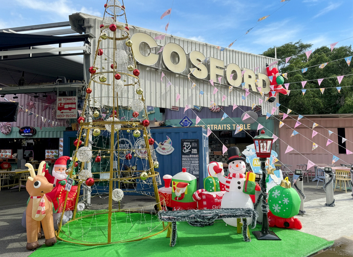 Cosford Container Park Unwraps a Sweet and Festive Celebration This Christmas - Alvinology
