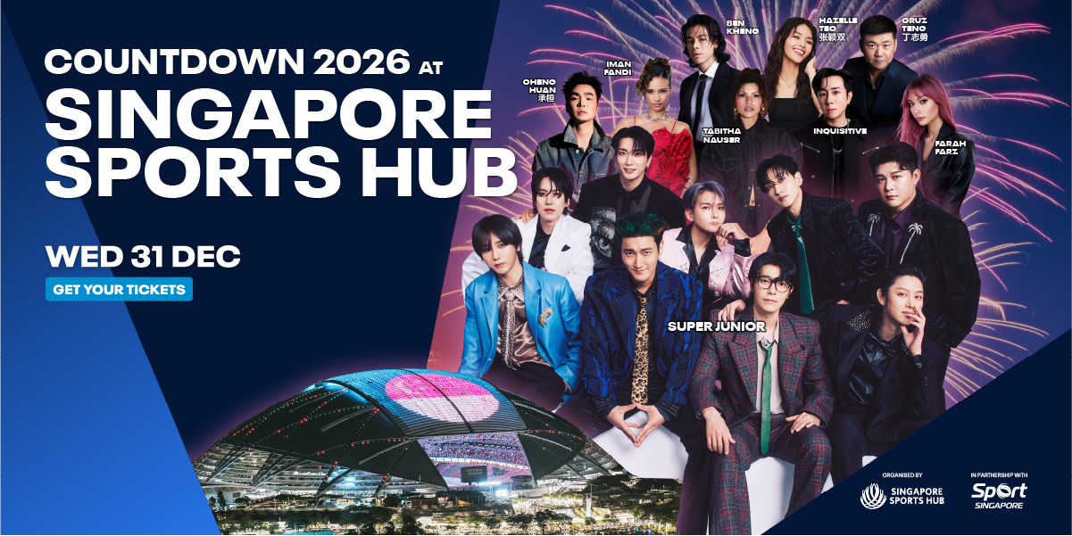 Singapore Sports Hub Rings in 2026 with 35-Min Fireworks & Super Junior Countdown Concert - Alvinology