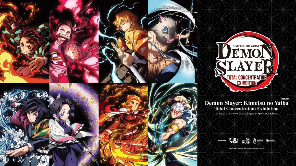 Singapore to Host Largest-Ever Demon Slayer: Kimetsu no Yaiba Total Concentration Exhibition in 2026 - Alvinology