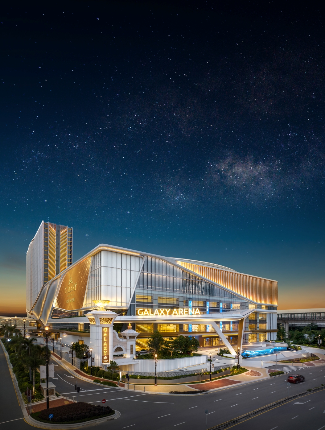 Galaxy Macau Presents: The Jimmy O. Yang Chinese New Year Show A Joyful Start to The Year of The Horse The largest indoor arena in Macau with a maximum capacity of 16,000, Galaxy Arena is proud to be hosting Jimmy O. Yang for his return, who will definitely ignite shaking laughter.