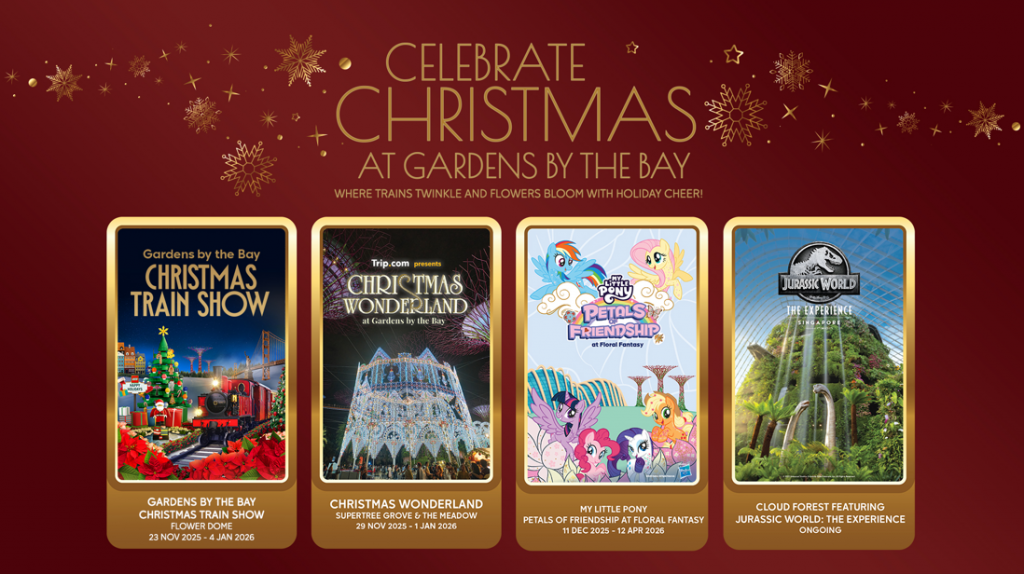 Gardens by the Bay Unwraps a Magical Year-End: Christmas Train Show Returns, Christmas Wonderland Expands & My Little Pony Makes Its Debut - Alvinology
