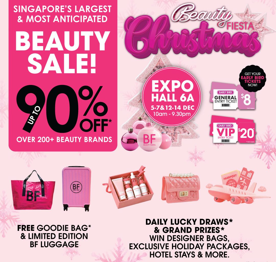 Beauty Fiesta 2025 Returns With Its First-Ever Christmas Edition, Bringing Festive Deals Up to 90% Off - Alvinology