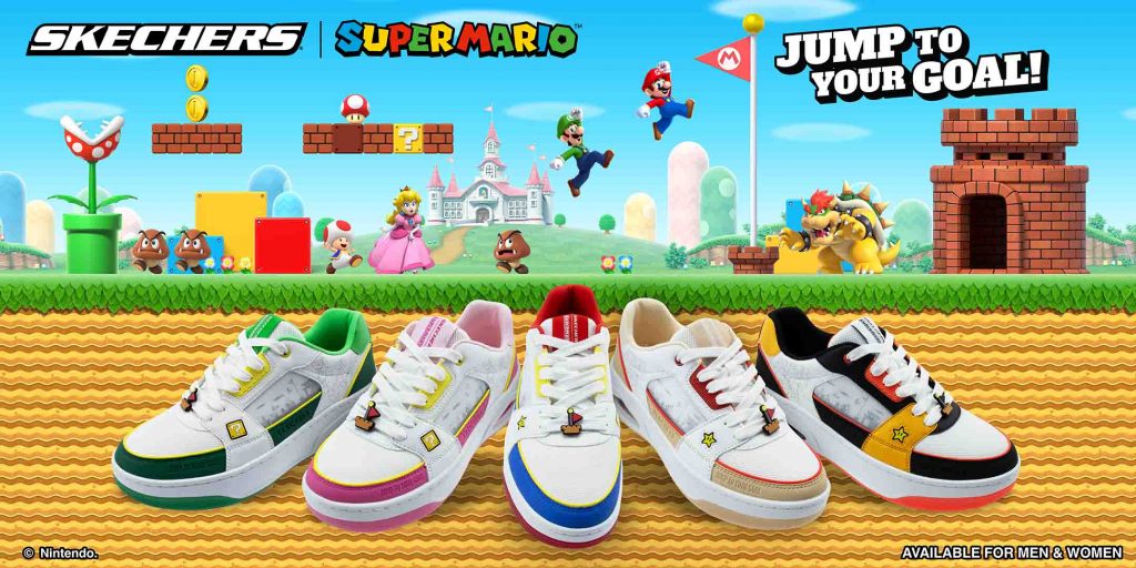 Power Up Your Style: Skechers Launches First-Ever Super Mario Collection in Singapore - Alvinology