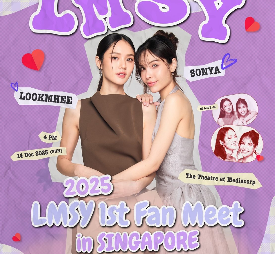 Thai Stars Lookmhee Punyapat and Sonya Saranphat to Hold First-Ever Singapore Fan Meeting This December - Alvinology
