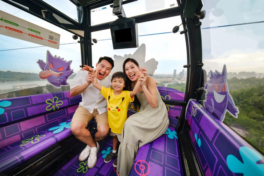 Pokémon Takes Over the Skies at the Singapore Cable Car with a New Day-to-Night Adventure Perfect for Families - Alvinology
