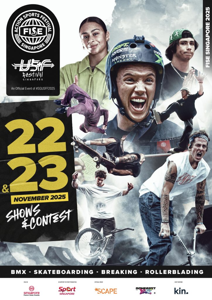 FISE, the World’s Largest Urban Sports Festival, Makes a High-Flying Singapore Debut This November - Alvinology