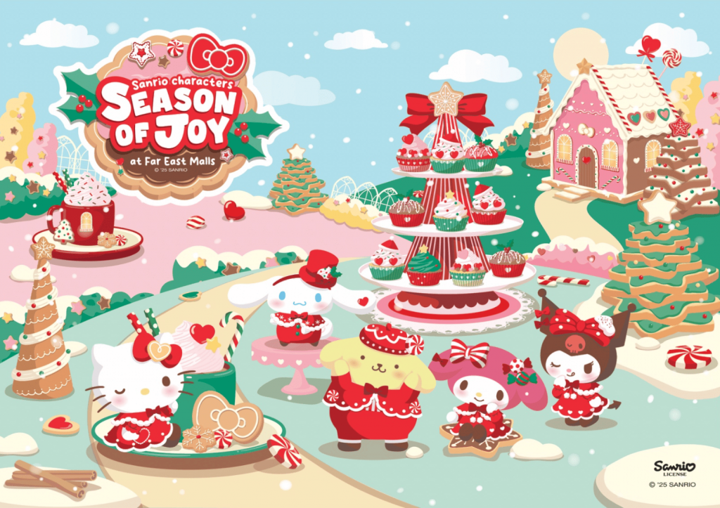 Far East Malls Unwrap a Kawaii Christmas with Sanrio Characters Across Singapore - Alvinology