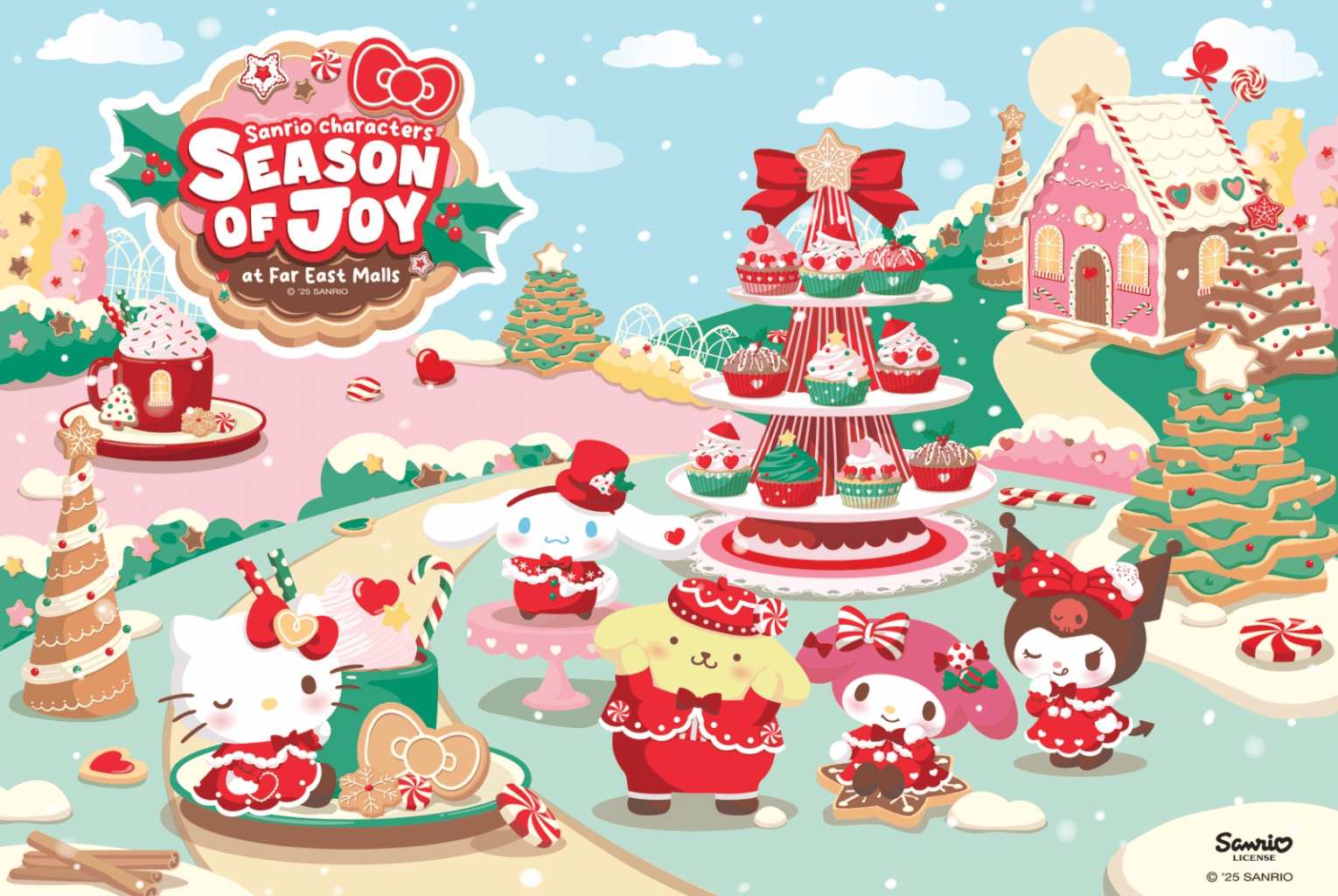 Far East Malls Unwrap a Kawaii Christmas with Sanrio Characters Across Singapore - Alvinology