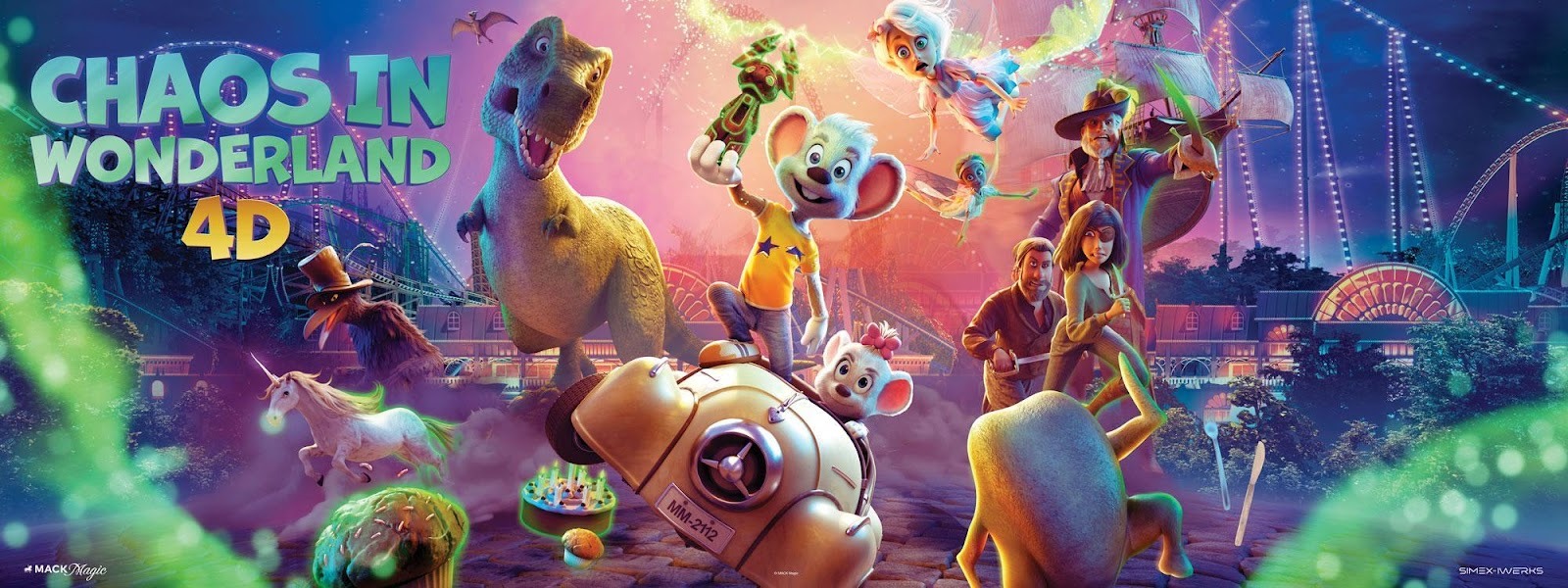 Sentosa 4D AdventureLand Launches Chaos in Wonderland 4D: Its First Fully Animated Attraction - Alvinology