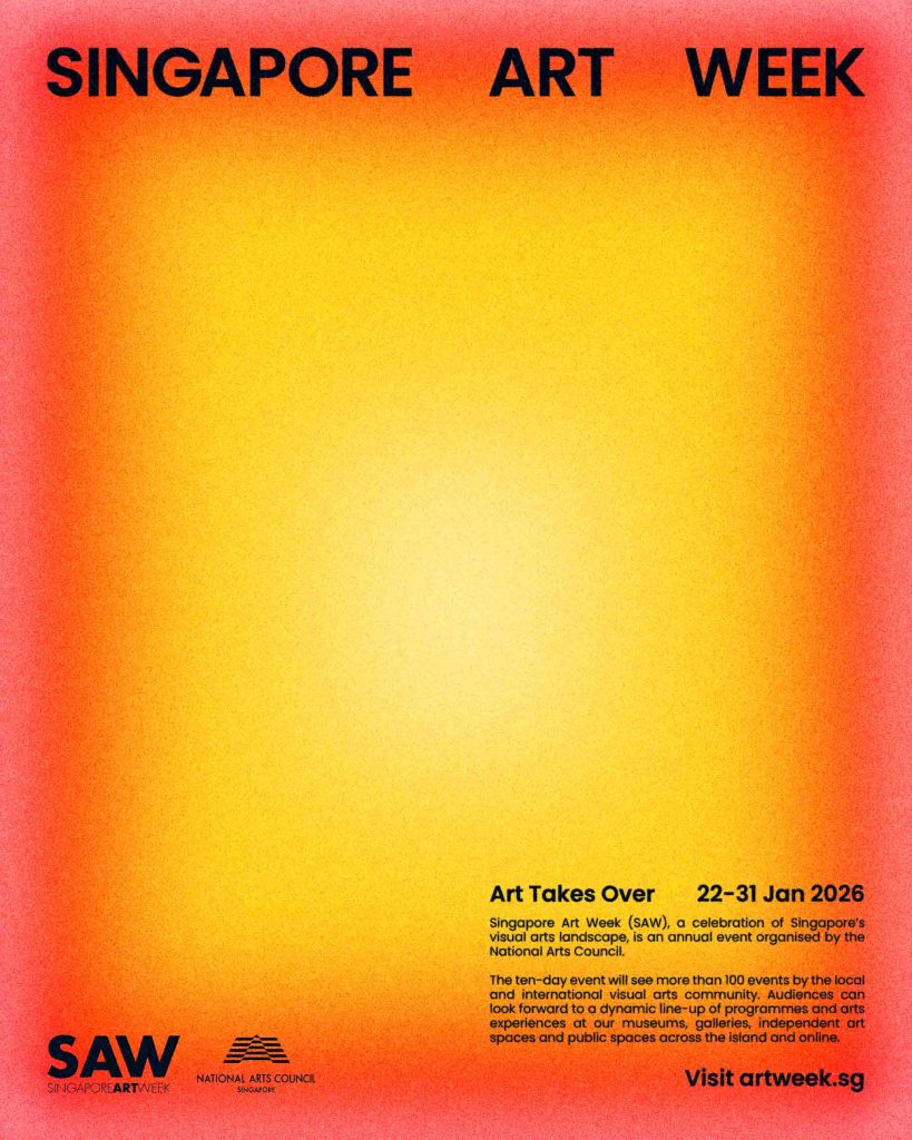 Singapore Art Week 2026 Set to Transform the City with Southeast Asia’s Best in Visual Arts - Alvinology