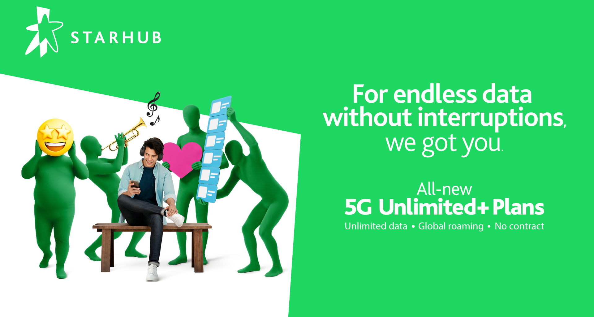StarHub Launches 5G Unlimited+ Plans, Offering Unlimited Connectivity with No Limits, No Contracts, No Worries - Alvinology