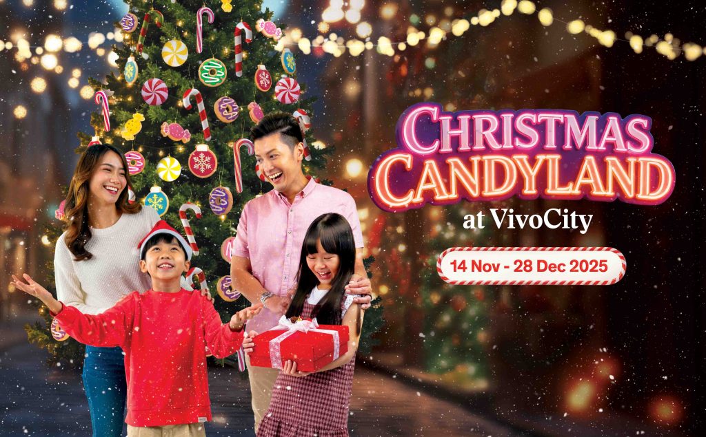 VivoCity Unveils a Dazzling Christmas Candyland Wonderland with Festive Fun, Rewards, and Family Experiences - Alvinology