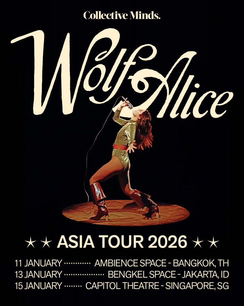 Wolf Alice Returns to Singapore in 2026 as Part of Their Southeast Asia Tour - Alvinology