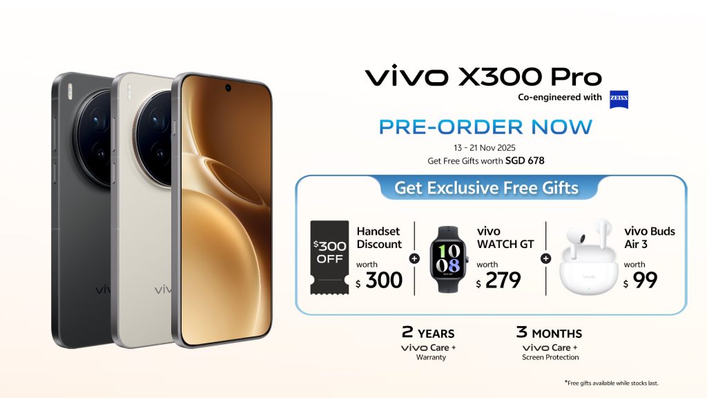 vivo X300 Series Launches in Singapore with 200 MP ZEISS Ultra-Clear Imaging and First CASETiFY Limited-Edition Collaboration vivo X300 Series Launches in Singapore with 200 MP ZEISS Ultra-Clear Imaging and First CASETiFY Limited-Edition Collaboration - Alvinology