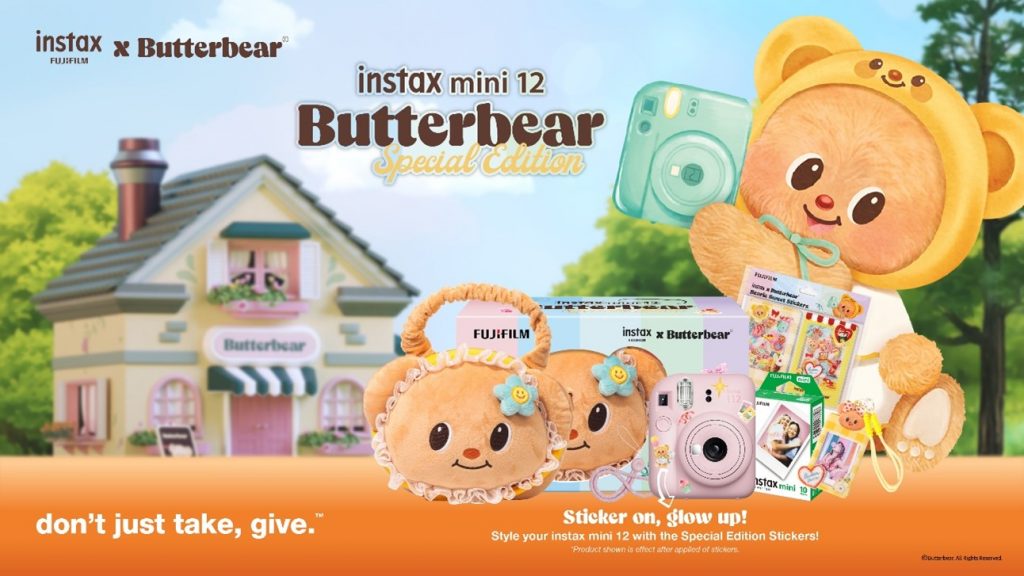 Fujifilm Unveils the “instax mini 12 Butterbear Special Edition,” Blending Instant Photography With Thailand’s Beloved Mascot - Alvinology