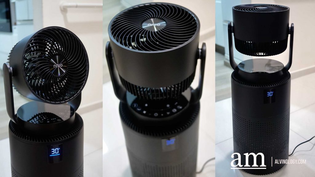 [Review] Cool and Clean Air in One Device: We Tested NNIO's New TWOPRO Air Circulator - Alvinology