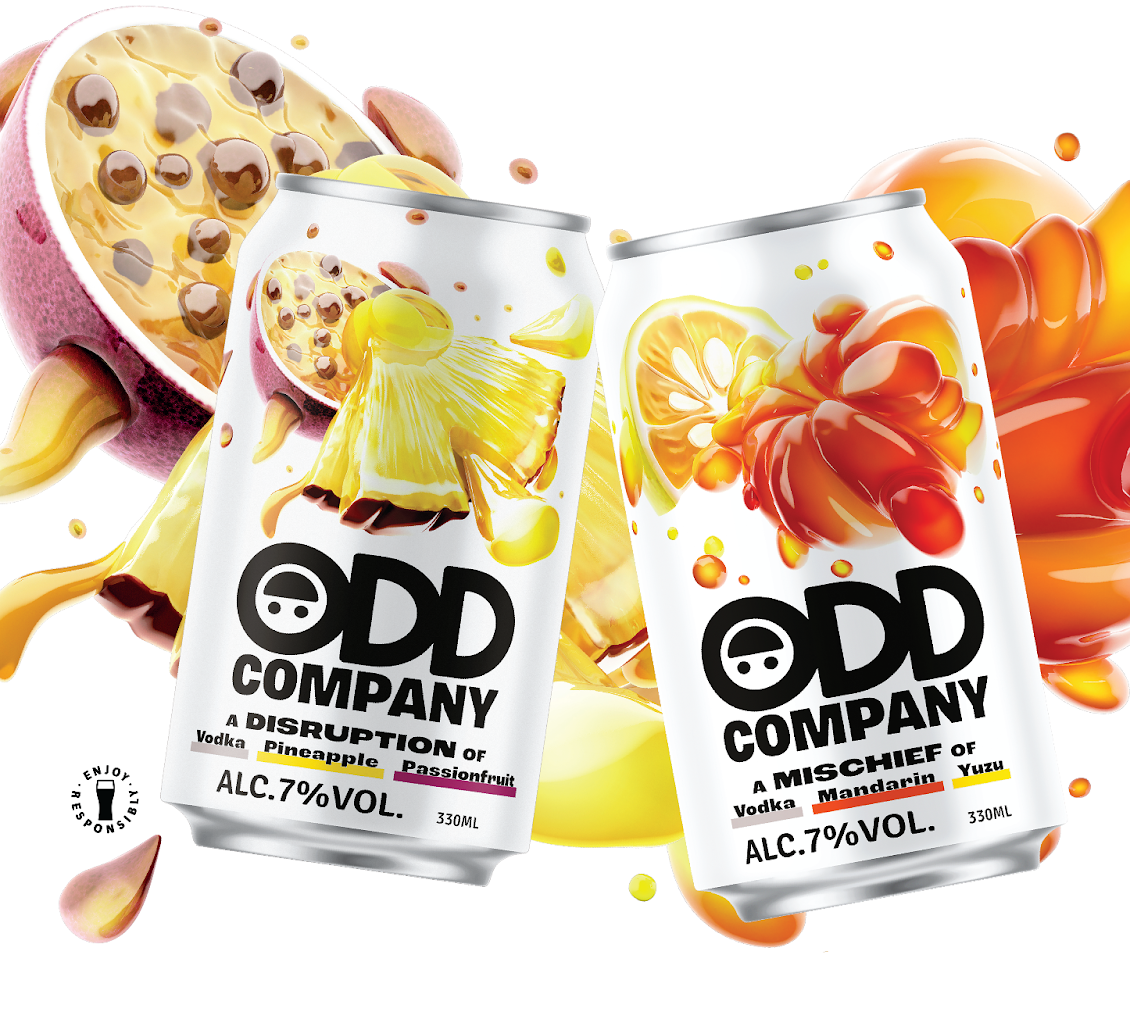 Odd Company Makes Its Singapore Debut with Bold, Offbeat Cocktails in a Can - Alvinology
