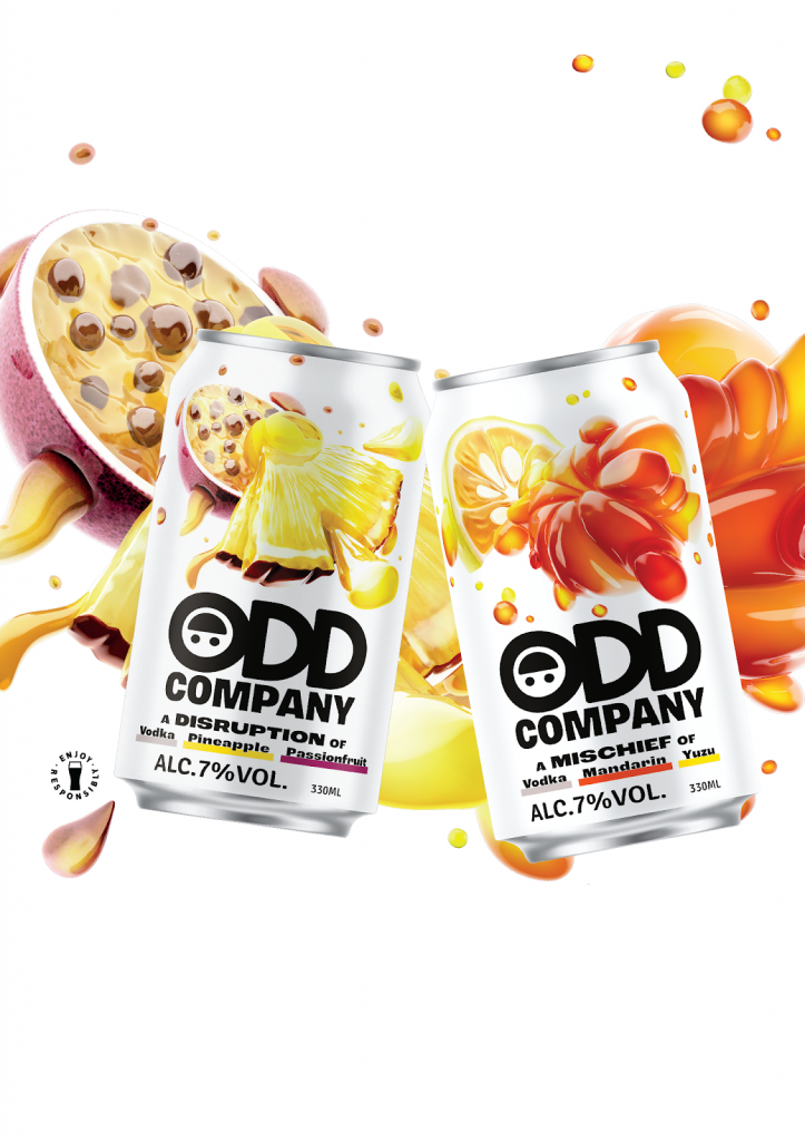 Odd Company Makes Its Singapore Debut with Bold, Offbeat Cocktails in a Can - Alvinology