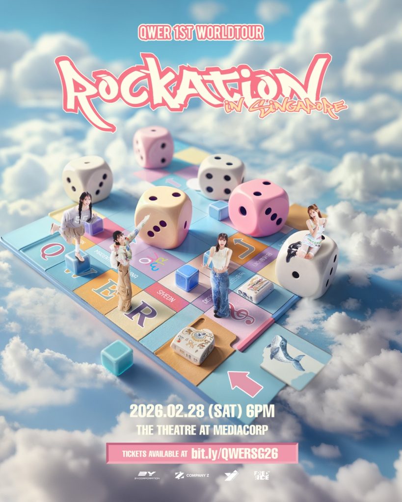 Korean Idol Rock Sensation QWER to Ignite Singapore with First World Tour “ROCKATION” in 2026 - Alvinology