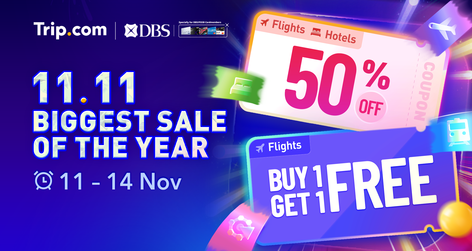Trip Launches Its Biggest 11.11 Sale Yet: Massive Travel Deals from 11 to 14 November - Alvinology