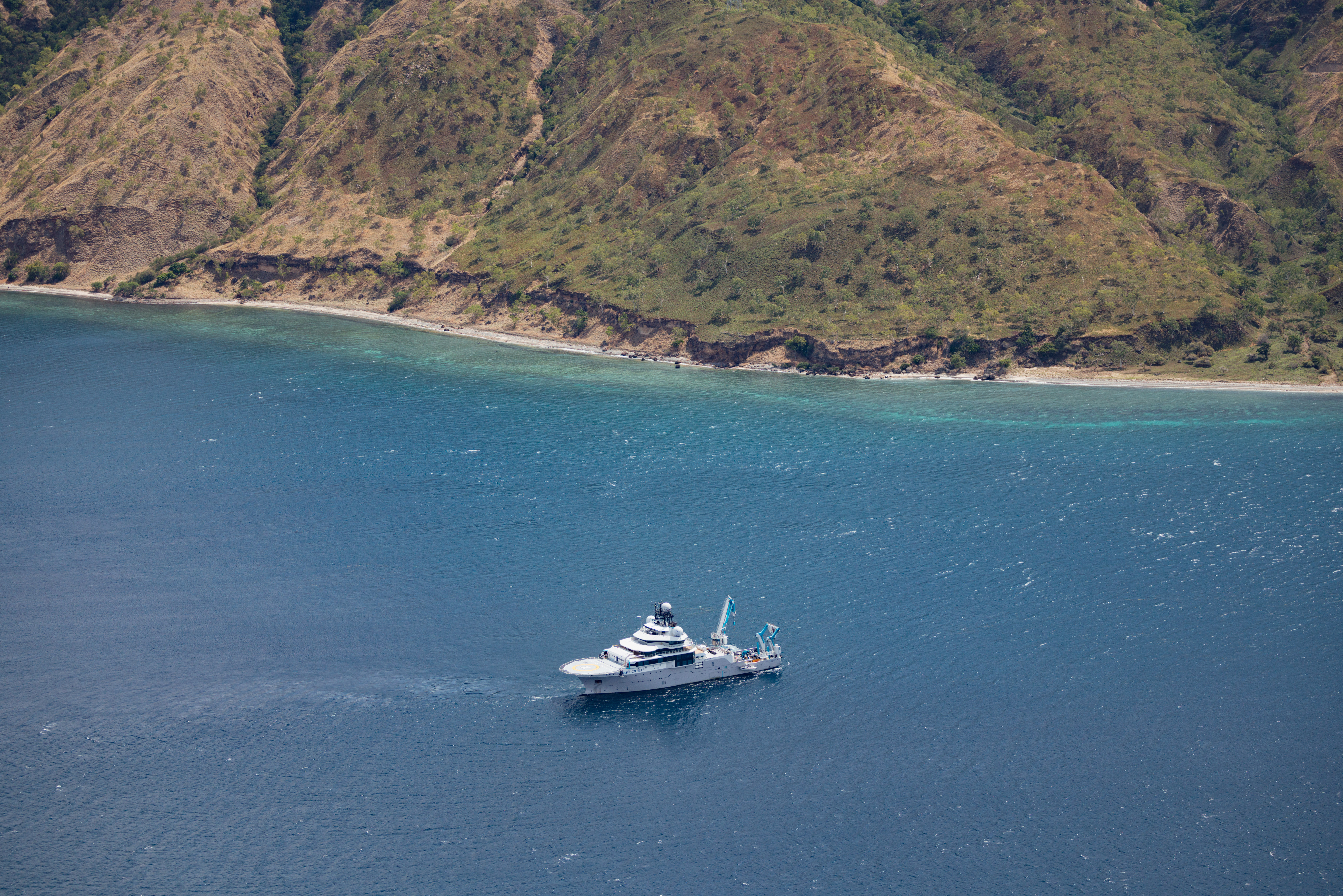 OceanX Completes Landmark Timor-Leste Expedition, Delivering One of the Region’s Most Comprehensive Marine Surveys Against the backdrop of Atauro Island, OceanXplorer leads a landmark mission in Timor-Leste, mapping blue whale migrations and rich reef habitats to build a new scientific baseline for ocean protection.
