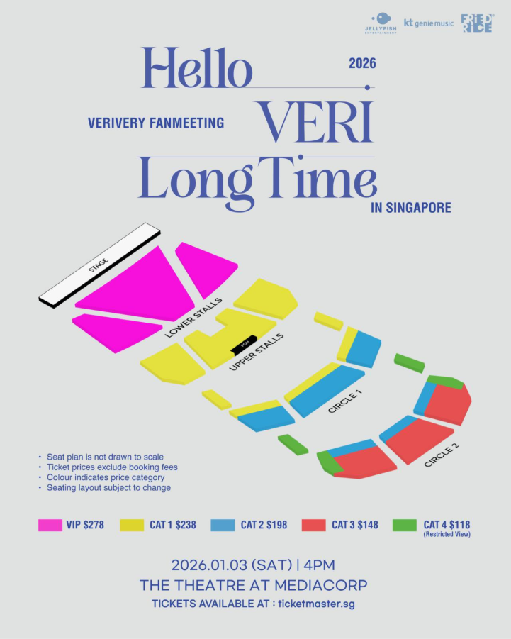 VERIVERY Brings ‘Hello VERI Long Time’ Fanmeeting to Singapore This January After Long-Awaited Comeback VERIVERY Brings ‘Hello VERI Long Time’ Fanmeeting to Singapore This January After Long-Awaited Comeback - Alvinology
