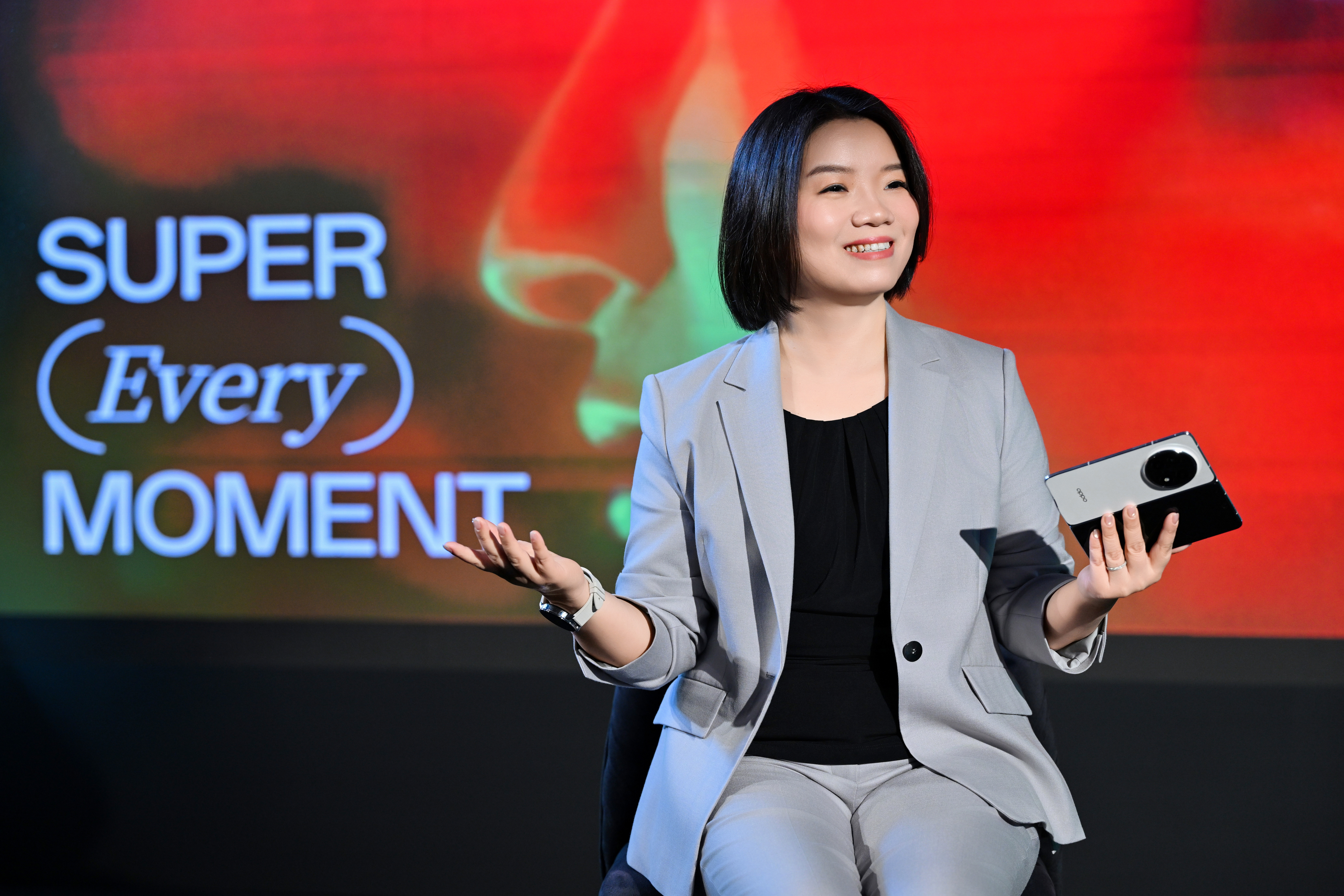 From Global Awards to a Global Stage: OPPO Photography Awards 2025 Conclude with Finale Exhibition in Egypt Ling Liu shares insights during the panel discussion.