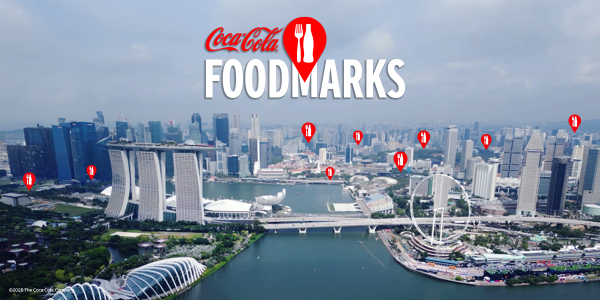Coca-Cola Foodmarks Pops Up Across Singapore with Free Ice-Cold Cokes for Foodies - Alvinology