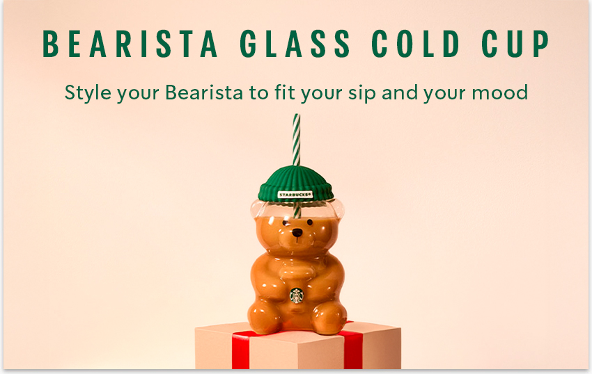 Starbucks’ Viral Bearista Glass Cold Cup Arrives in Singapore Alongside Festive Deals and Gifting Favourites - Alvinology