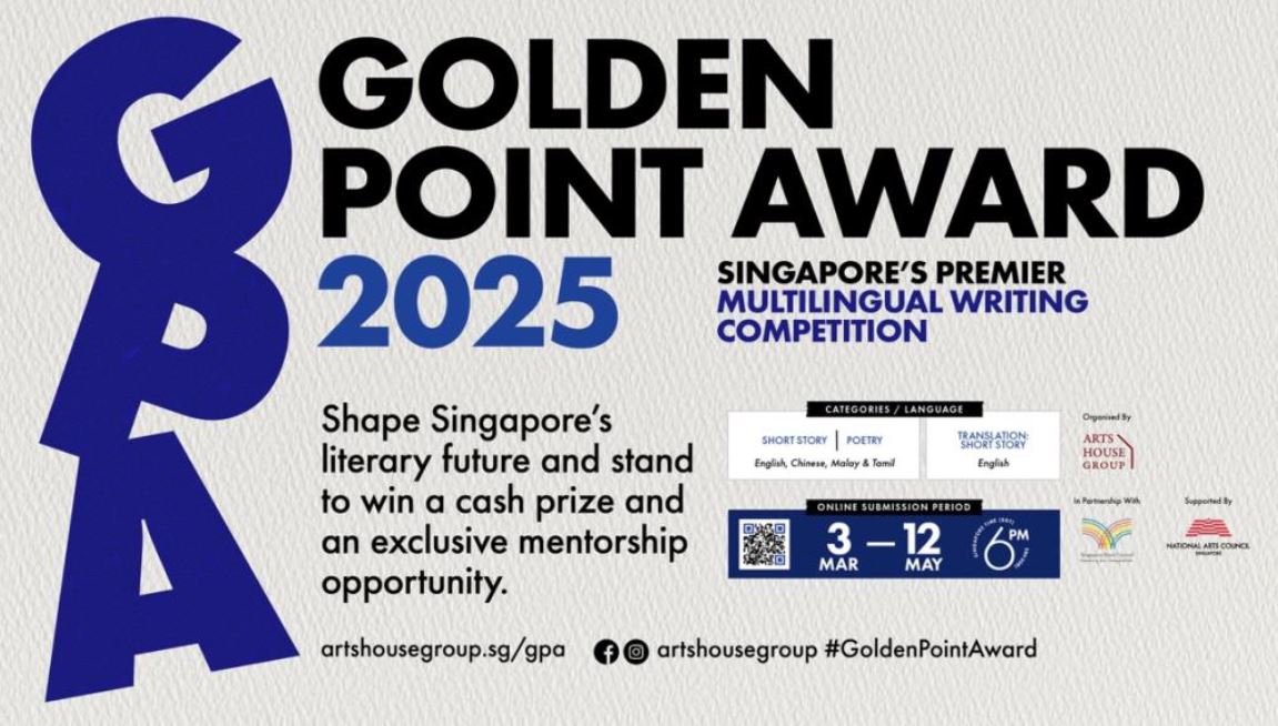 36 Writers Honoured at Golden Point Award 2025, Showcasing the Next Wave of Singapore Literature - Alvinology