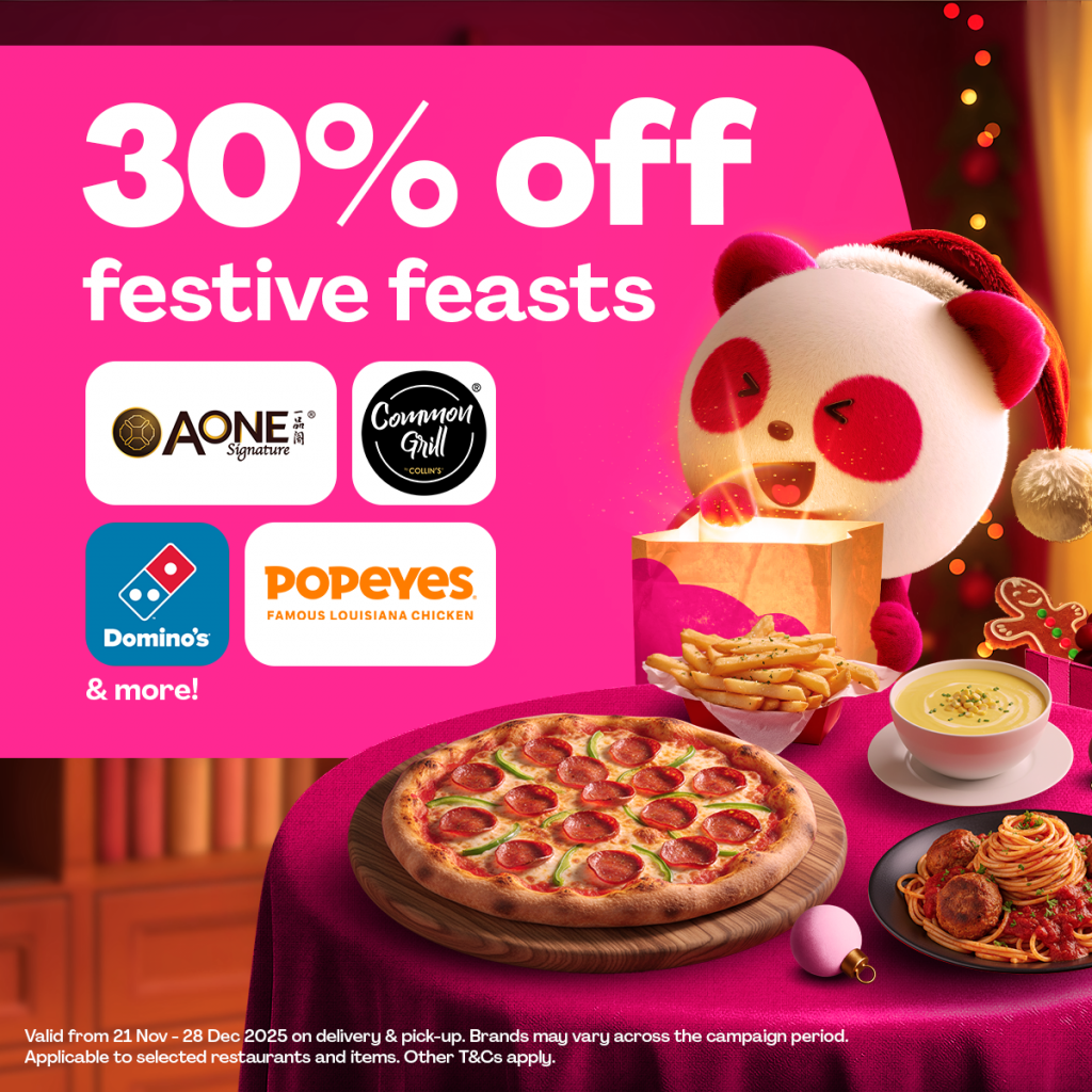 foodpanda Rolls Out a Month of Festive Deals, Weekly Vouchers and Heartwarming Give-Backs This Christmas - Alvinology