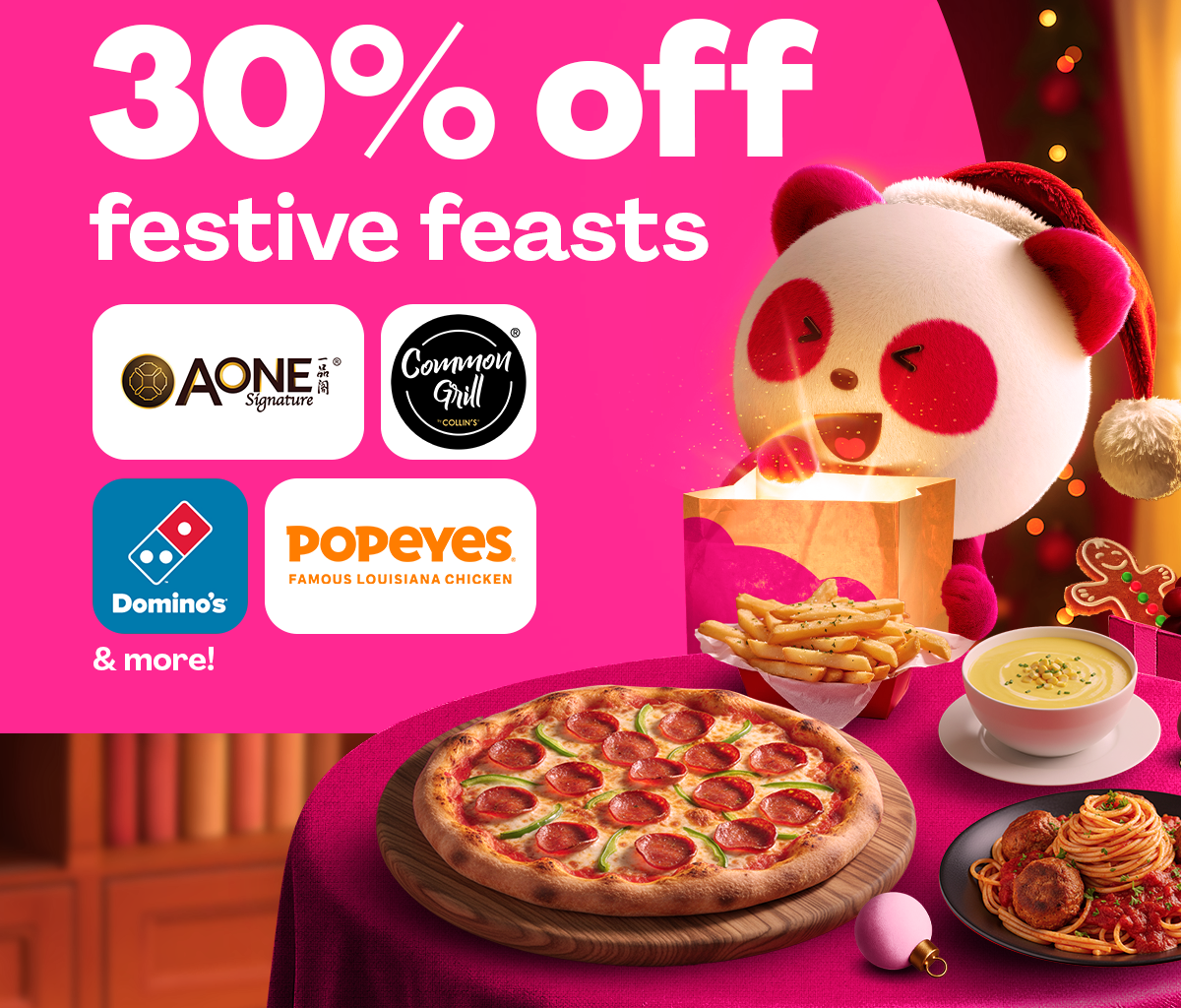 foodpanda Rolls Out a Month of Festive Deals, Weekly Vouchers and Heartwarming Give-Backs This Christmas - Alvinology