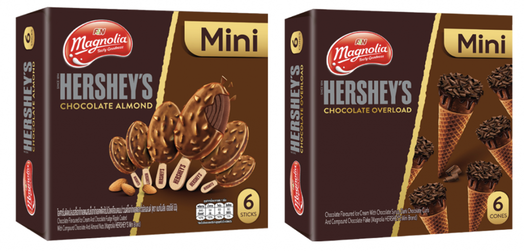 F&N MAGNOLIA and HERSHEY’S Launch Mini Ice Cream Sticks and Cones for Bite-Sized Festive Indulgence - Alvinology