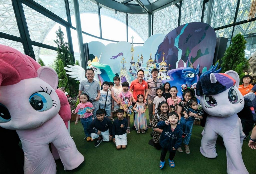 Gardens by the Bay Gifts Over 5,000 Tickets to Lower-Income Families for MY LITTLE PONY Showcase at Floral Fantasy - Alvinology
