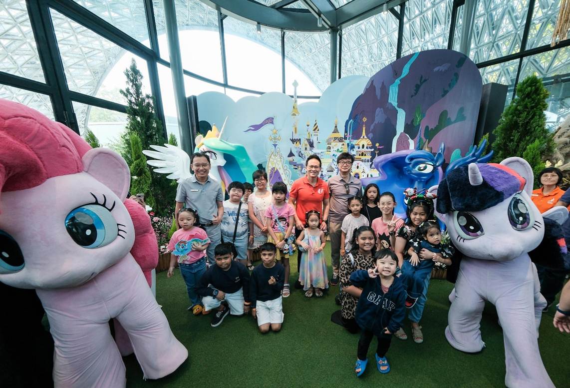 Gardens by the Bay Gifts Over 5,000 Tickets to Lower-Income Families for MY LITTLE PONY Showcase at Floral Fantasy - Alvinology