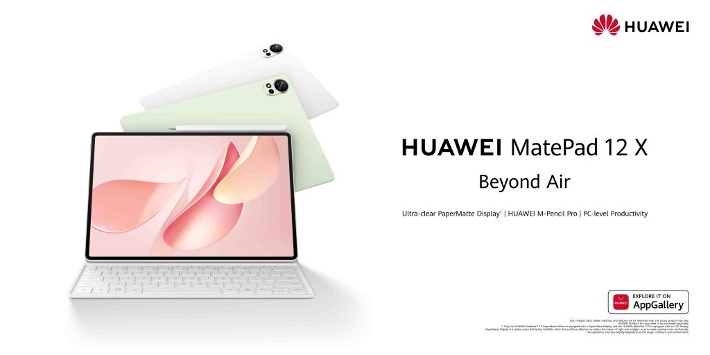 HUAWEI MatePad 12 X (2025) Debuts in Paris, Ushering in a New Era of Tablet Productivity - Alvinology